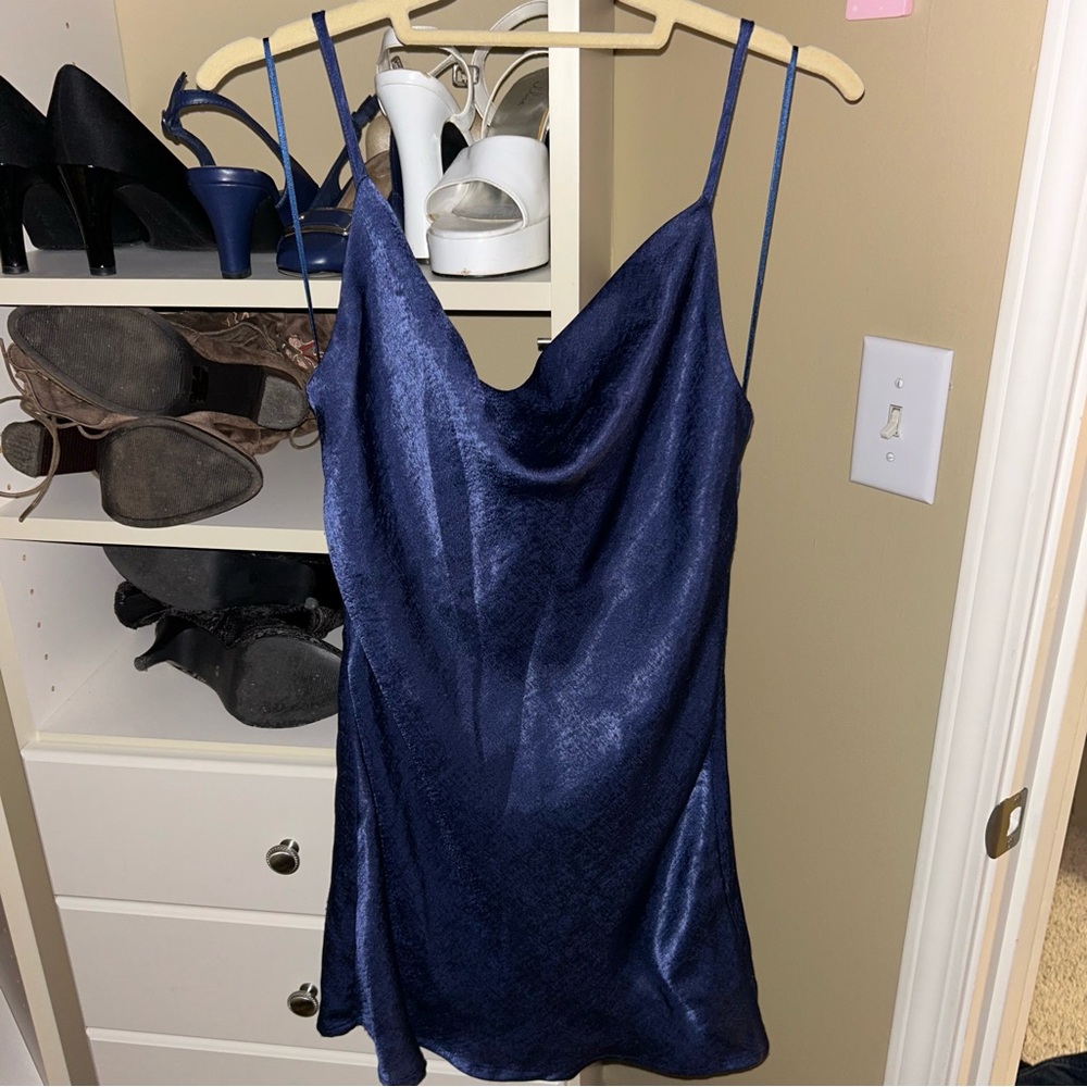 Altar’d State Cowl Neck Mini Dress